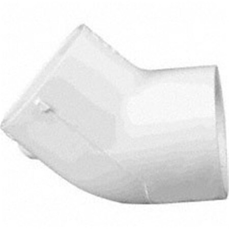 Powerplay 2.5 in. PVC 45 deg Elbow Adapter Female Socket PO620353